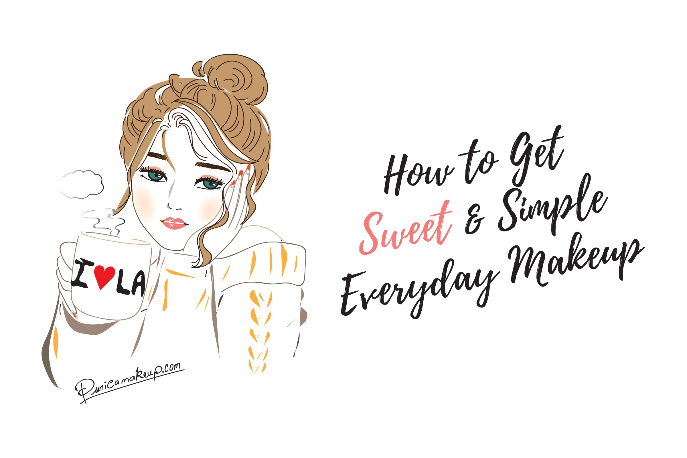 How to Get Sweet & Simple Everyday Makeup