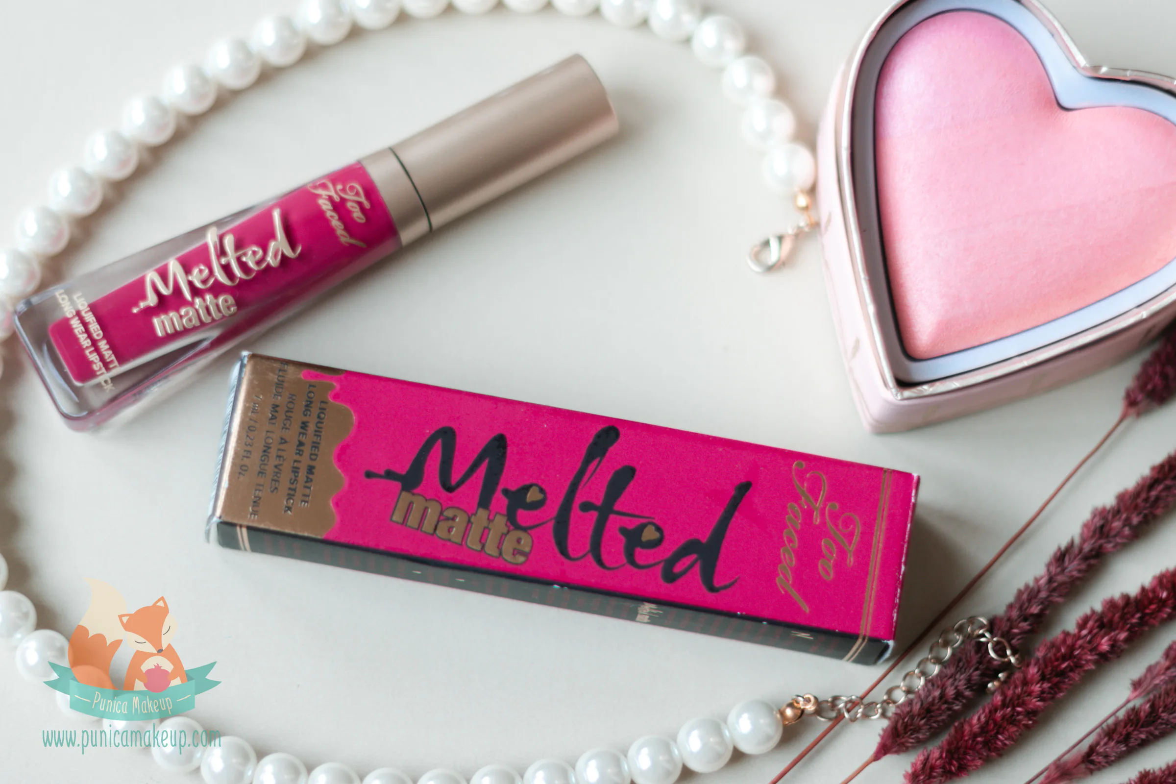 Too Faced Melted Matte Liquified Lipstick Packaging