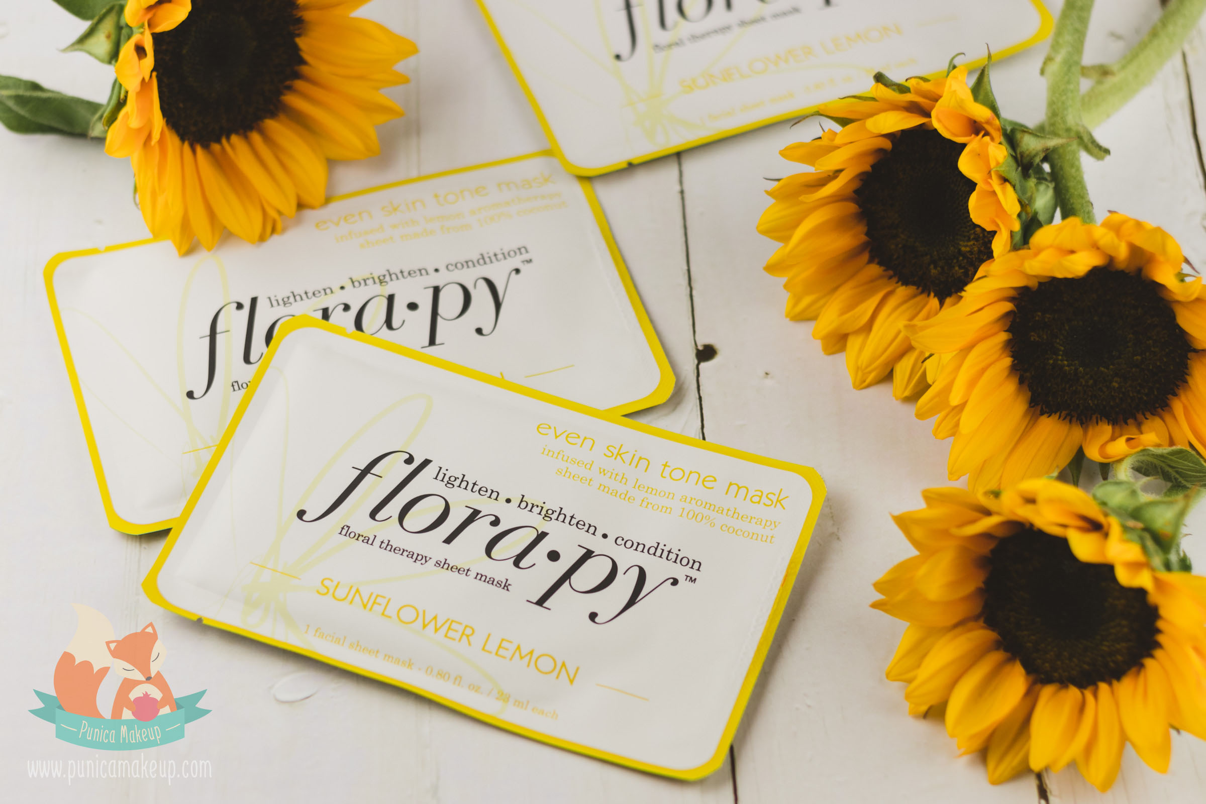 Review: Florapy Beauty – Even Skin Tone Sheet Mask (Sunflower Lemon)