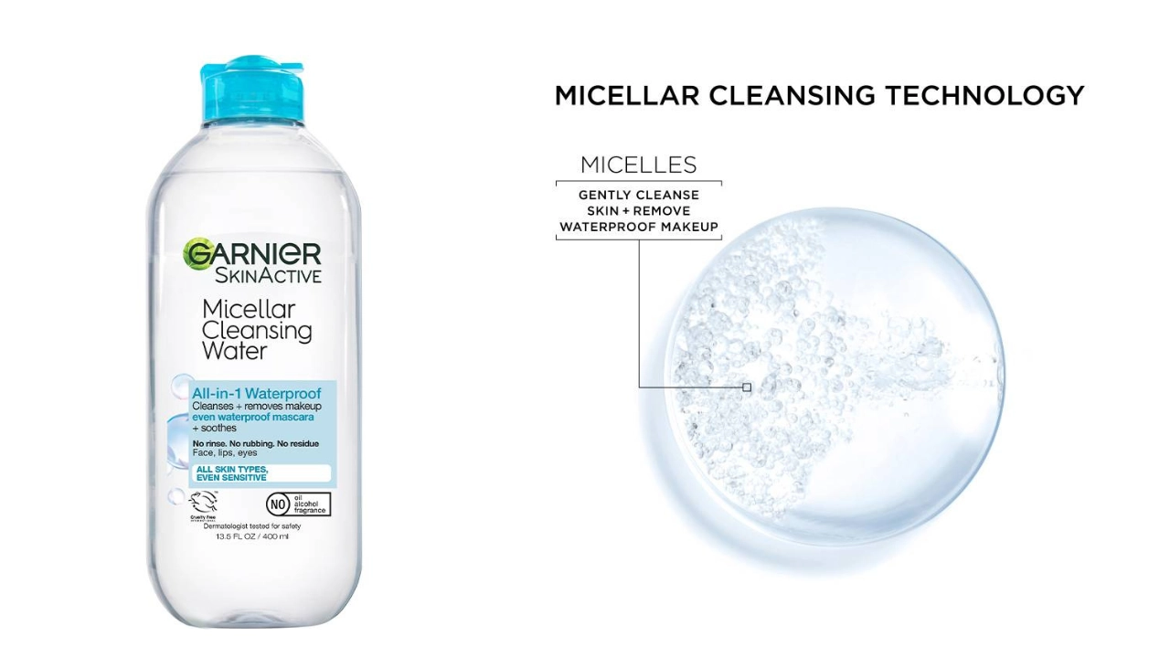 Garnier Micellar Cleansing Water All-in-1 Waterproof Makeup Remover