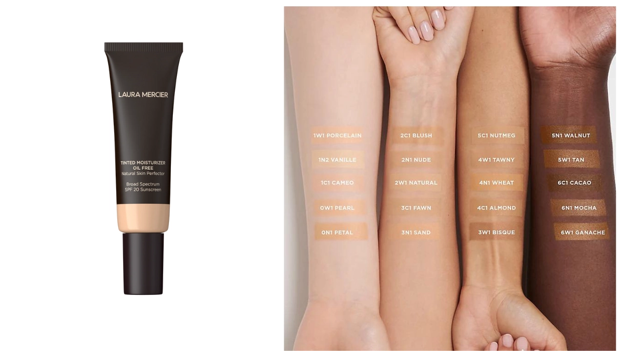Laura Mercier Tinted Moisturizer Oil Free Natural Skin Perfector SPF 20